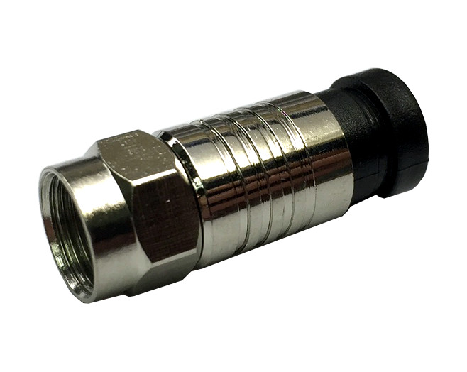 108107M - RG6 - F Compression Connector - Waterproof - Male