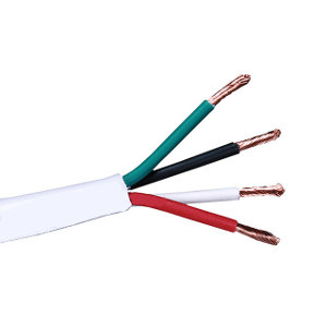 150265WH/100 - 16 AWG, 4 Conductor - CL2R In-Wall Rated Speaker Wire - 100ft - White