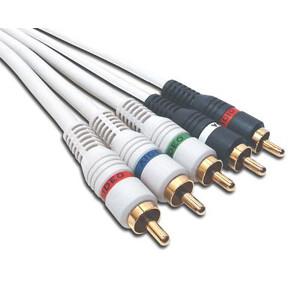 501205/12IV - RCA Component Video and Stereo Audio Cable - Male to Male - 12ft