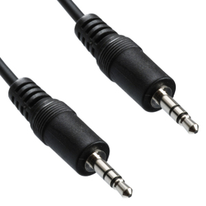 501720/03BK - 3.5mm Stereo Audio Cable - Male to Male - 3ft