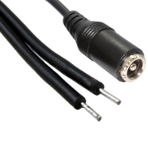 270079/03 - DC Power Cord (5.5mm x 2.1mm) - Female to Pigtail - 3ft