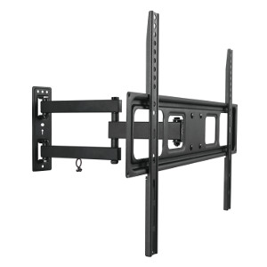 309081BK - Full-Motion TV Wall Mount (Single Stud Install): 37"-70" Screens